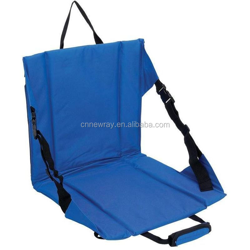 スタジアムクッションシートパッド付き青漂白剤の折りたたみポータブルスポーツの椅子仕入れ・メーカー・工場