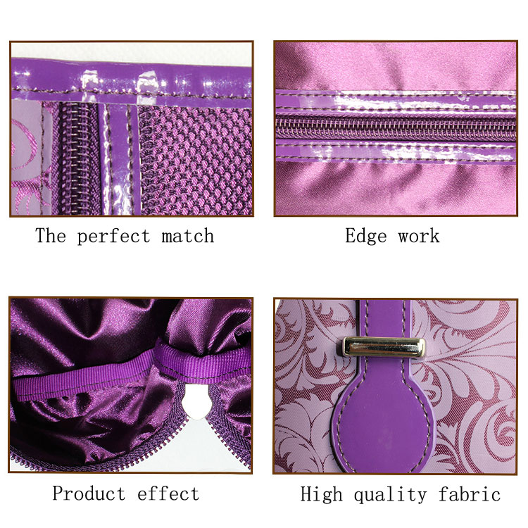 Famous Superior Quality Embroidery Design Makeup Brush Pouch