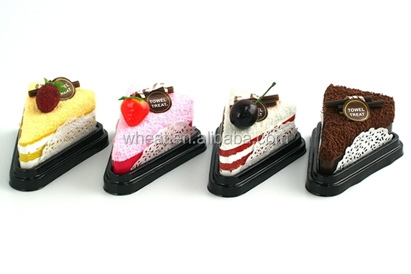 パーソナライズウェディングカップケーキのデザインタオルの好意仕入れ・メーカー・工場
