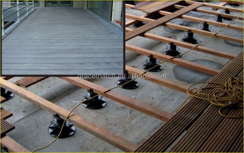 調節可能な台座木製テラス舗装のためのサポート 問屋・仕入れ・卸・卸売り