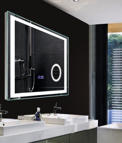 近代的なledデミスターと照らされた浴室の鏡仕入れ・メーカー・工場