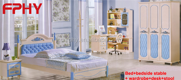 工場供給82シリーズ子供の寝室セットmdfパイン材の家具仕入れ・メーカー・工場