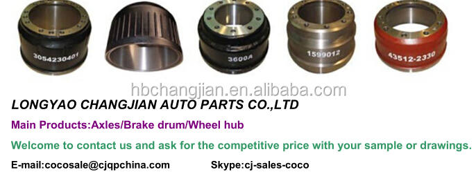 Oem3602.a/3602.b販売のためのブレーキドラム不破