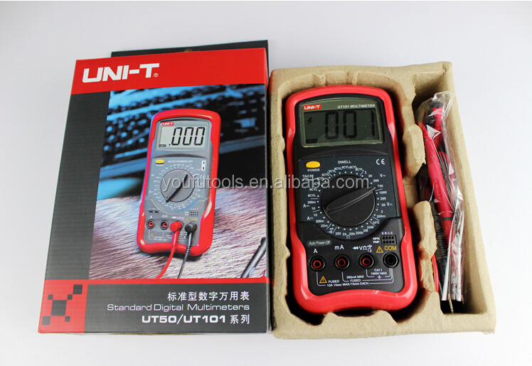 真新しい100％uni- トレンドut101デジタルマルチメーター自動車用オート用借りて試験住むとタコメータ問屋・仕入れ・卸・卸売り