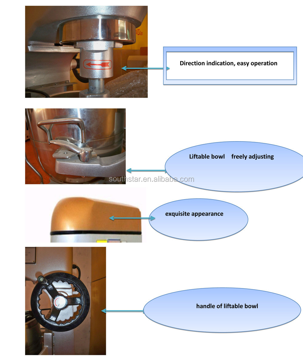 High quality three function planetary Mixer