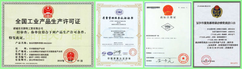 2014 china new high quality plastic pp woven corn starch plastic bag