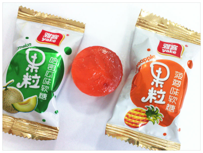 fruit pulp gummy jelly candy