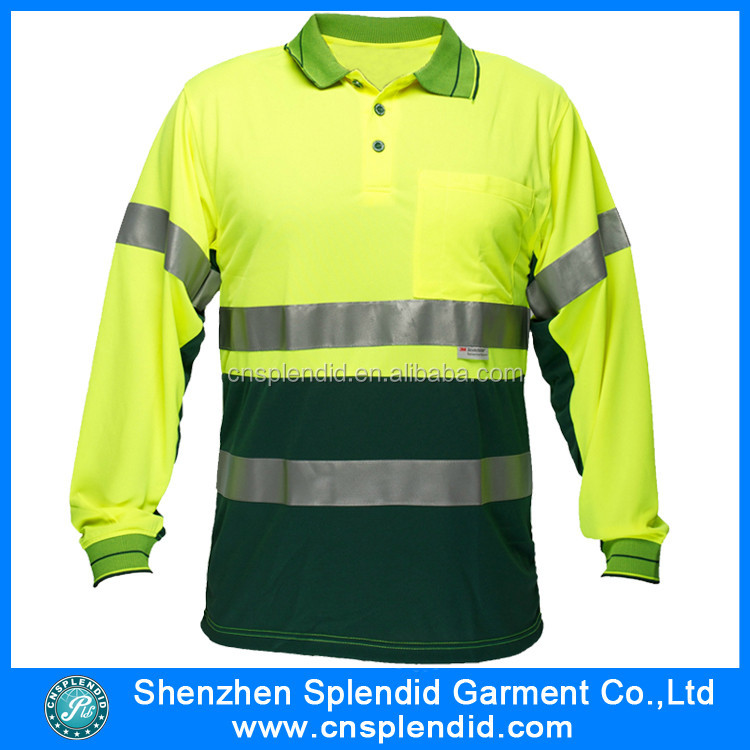 CUSTOM PRINTED PARAMEDIC HIGH VISIBILITY POLO SHIRTS HI VIS VIZ REFLECTIVE SAFET