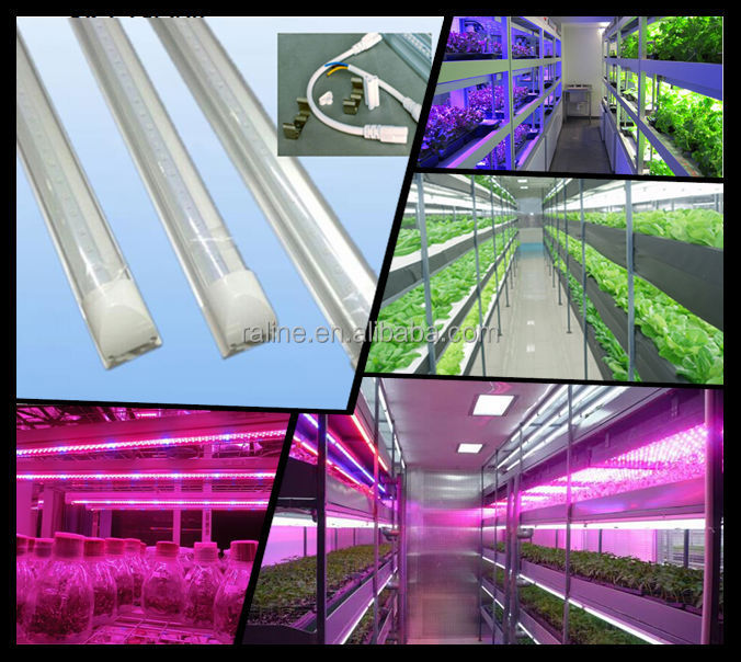 Led統合温室植物Hydroponics1.2M 18 ワット t8 チューブ led ストリップ ライト を育てる仕入れ・メーカー・工場