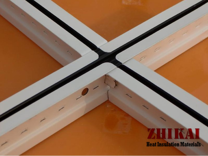 China Zero Clearance Ceiling Tile Grid System For Suspended