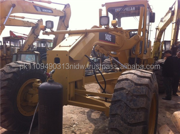 中古caterpillar140グラムモータグレーダ、 日本の猫モータグレーダ140g/140k/140m/140hオリジナルの100％仕入れ・メーカー・工場