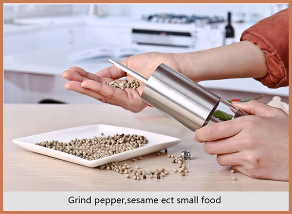 simple innovative products spice & pepper mill with ceramic mechanism