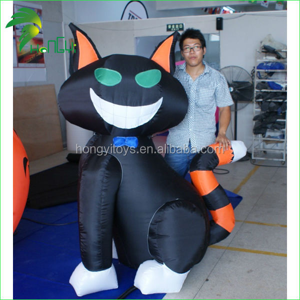 鮮やかなデザイン2014年エコ- フレンドリーなオックスフォードの布インフレータブル猫問屋・仕入れ・卸・卸売り
