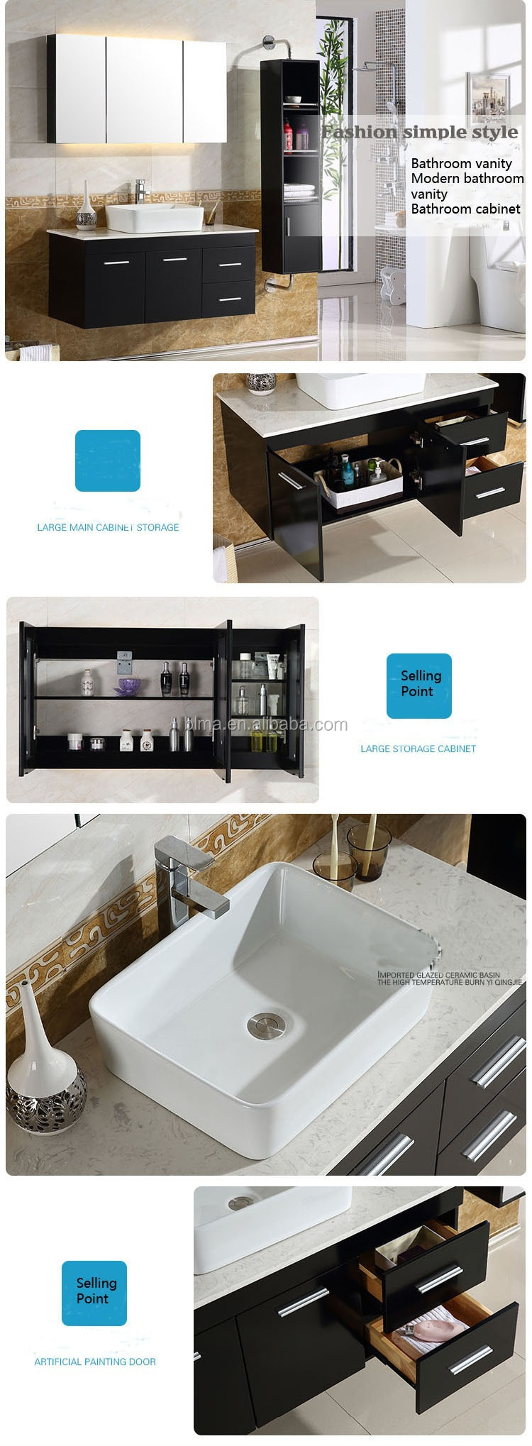 Badkamermeubel ontwerp, moderne badkamer ijdelheid, bathroom ...