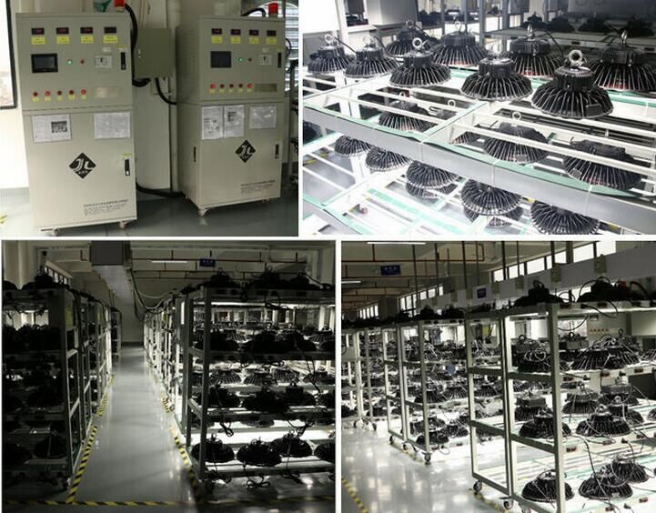 スーパー明るい150lm/w led高湾150ワット光では倉庫6500 k工業高湾仕入れ・メーカー・工場