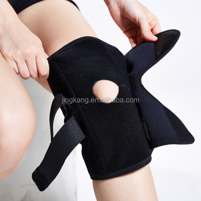 調節可能な膝のブレース弾性オープン膝蓋骨スポーツの膝のサポート仕入れ・メーカー・工場
