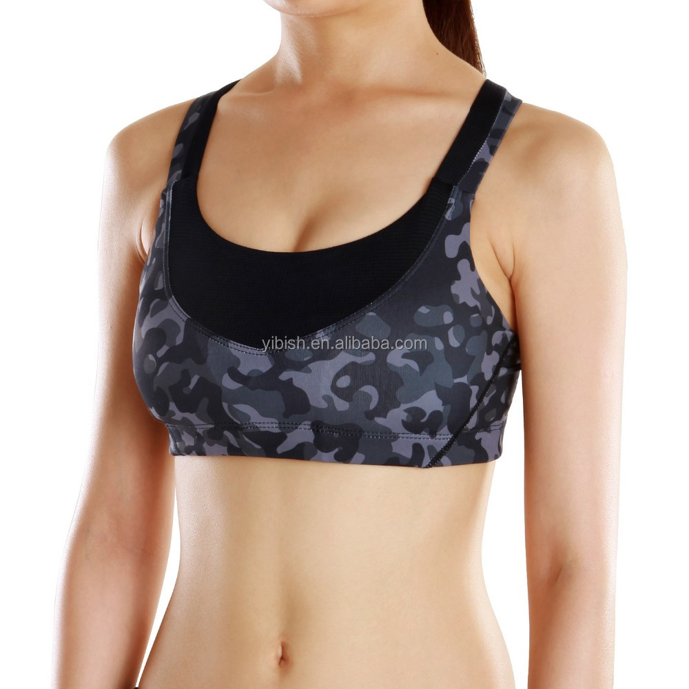 ホットセクシーなカスタム昇華プリントレディースヨガブラジャー卸売ドライフィットoem女性スポーツブラジャー# S150036仕入れ・メーカー・工場