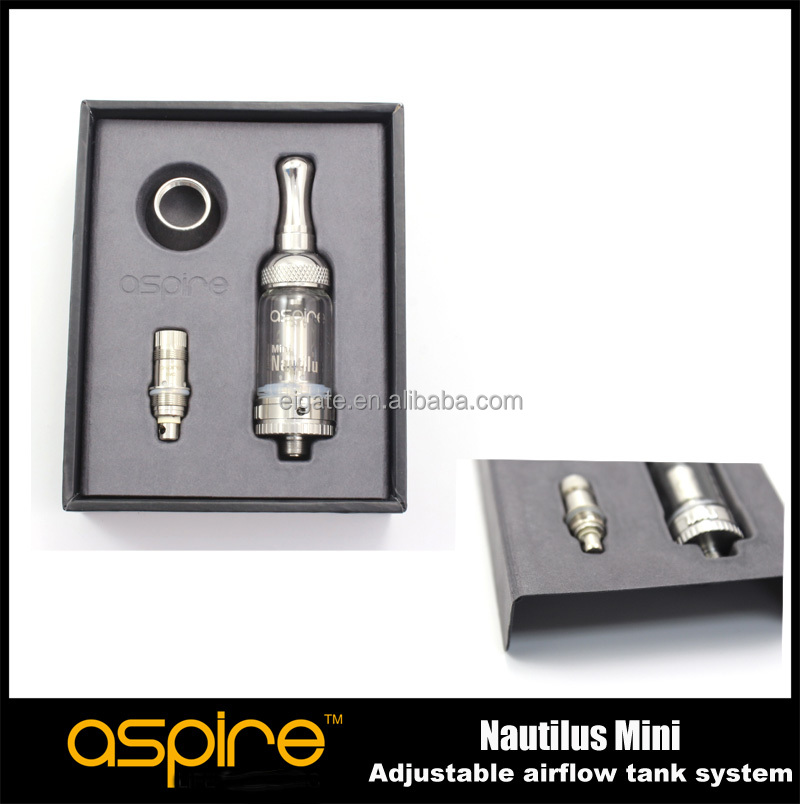 14 August newest aspire nautilus mini BVC coil best atomizer mini nautilus glassomizer
