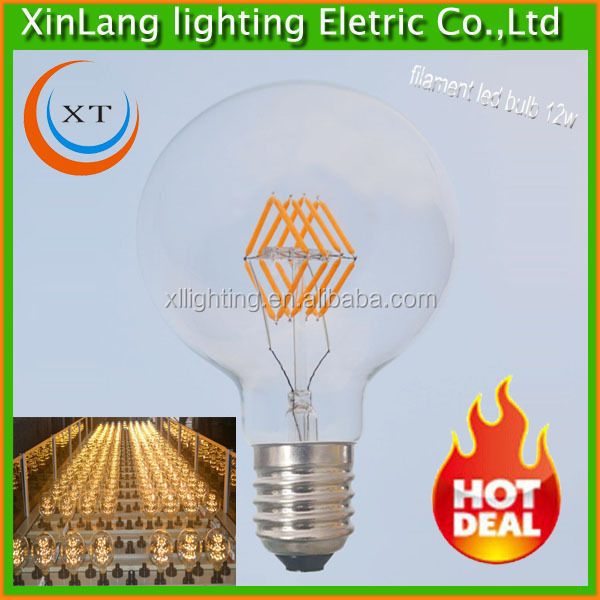 フィラメント2２00k2014年新製品のための調光led電球12w240vオーストラリア問屋・仕入れ・卸・卸売り