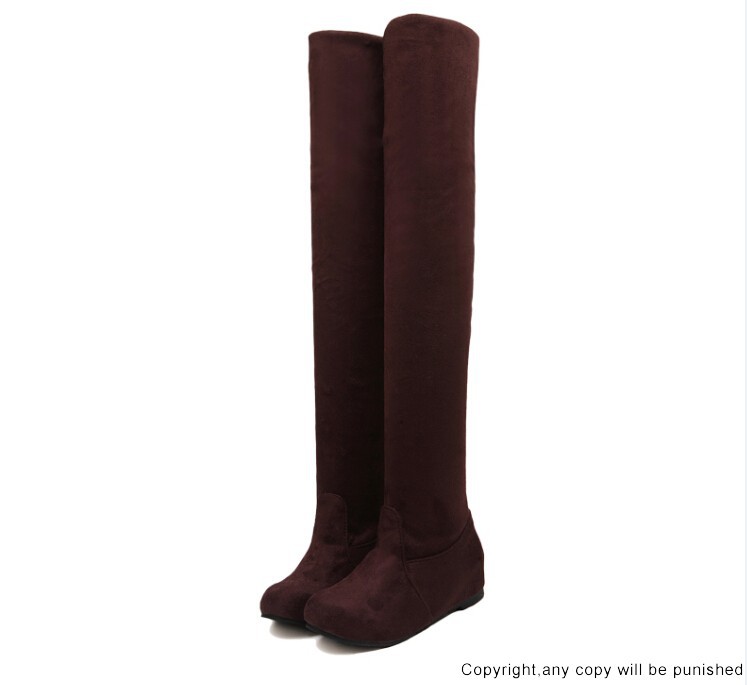 flat bottom knee high boots