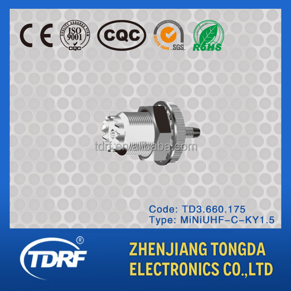 ミニ- uhf高周波同軸電気コネクタメスコネクタ仕入れ・メーカー・工場