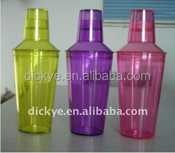 プラスチック製のカクテルシェーカー500ml/のシェーカー/tailshaker/バーテンダーブラウザ問屋・仕入れ・卸・卸売り