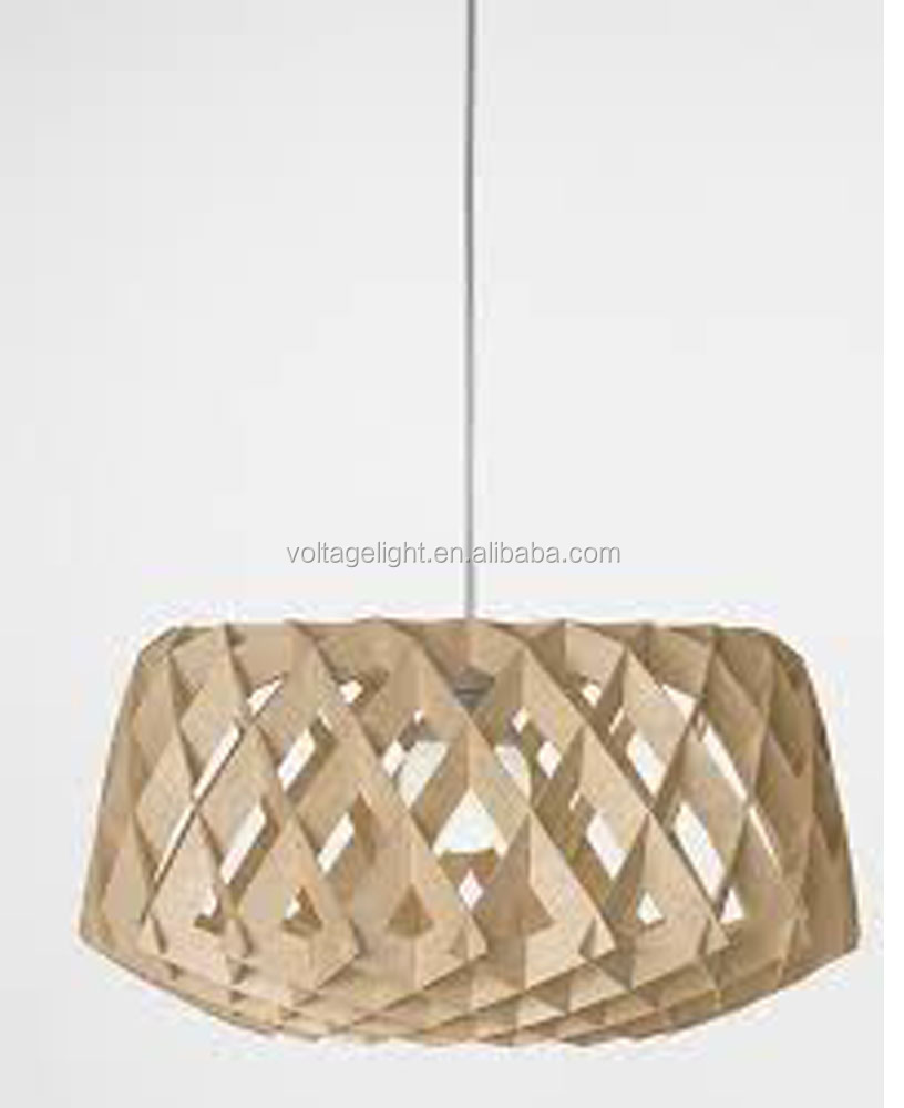 Moderne zin breien natuurlijke houten hanglamp met klassieke ...