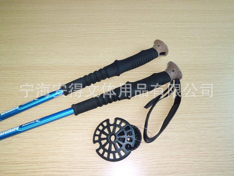 アーンドラエクステンションスタイルの供給evaハンドル登山杖屋外6061トレッキングポール問屋・仕入れ・卸・卸売り