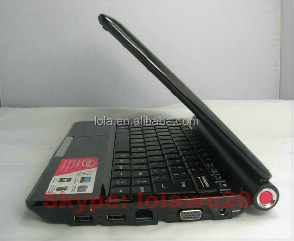 安いミニノートパソコン10インチインテルd25001.8ghz以上1gbrams30160gbhddカメラネットワーク無線lan問屋・仕入れ・卸・卸売り