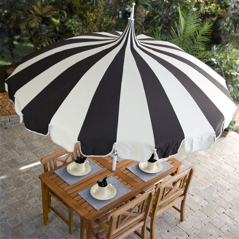 最新のデザインプロモーションパラソル防風屋外の庭の傘仕入れ・メーカー・工場