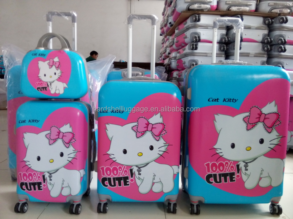 abspcの小型スーツケースハード両面のシェル荷物suitase低価格安い中国工場供給手荷物bagages仕入れ・メーカー・工場