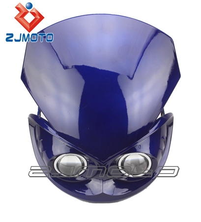 abs12vユニバーサルビジョンヘッドライト中国のオートバイのスペア部品に適したヘッドランプとホンダヤマハacebeis選択する4色問屋・仕入れ・卸・卸売り