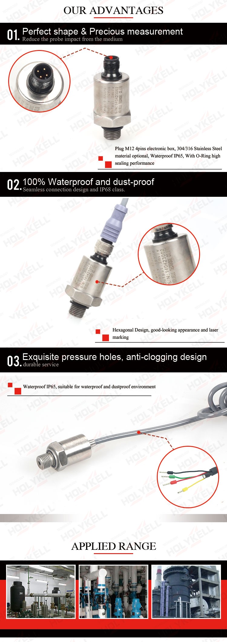 mv/v pressure transducer