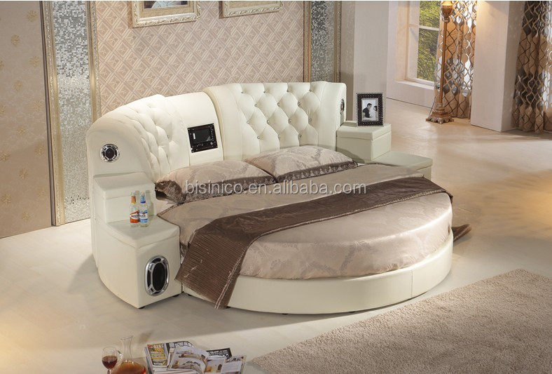 BF05-150916-1 round bed with speaker, massage, DVD .JPG
