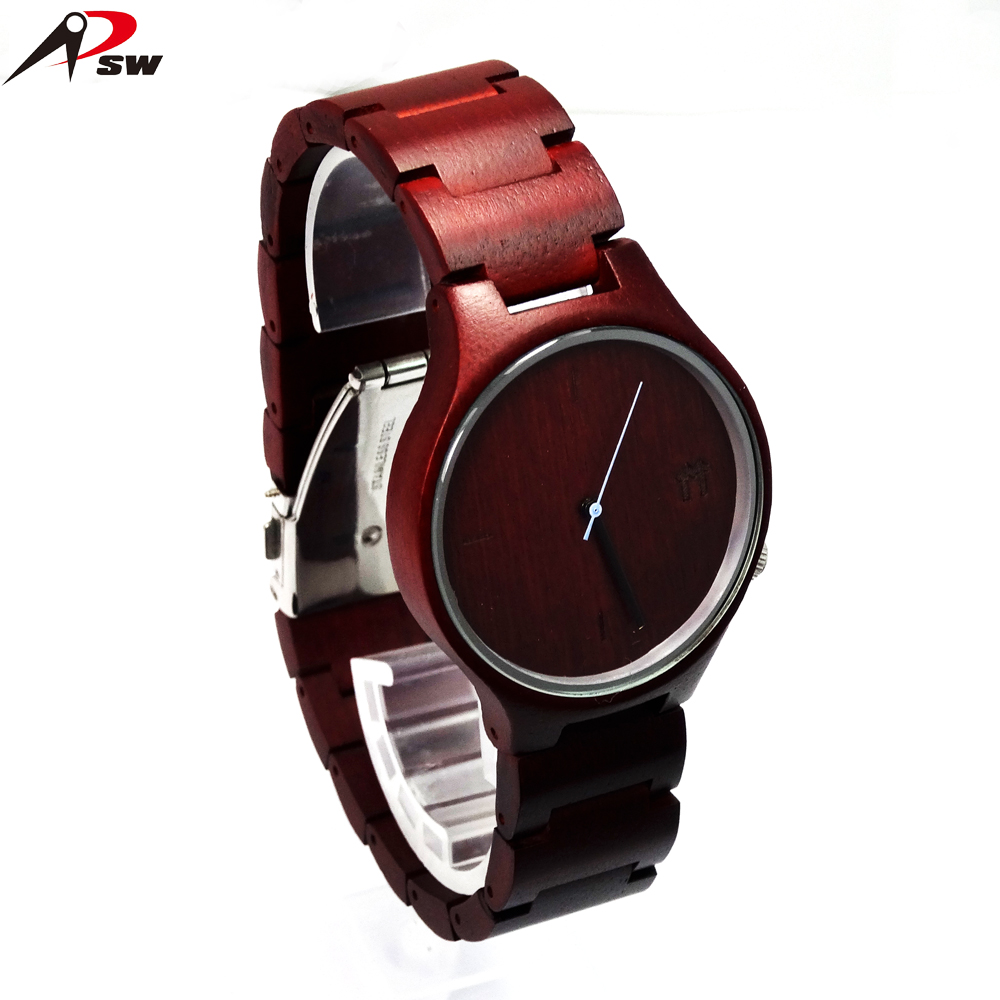 New design bamboo wood watch color optional Miyota 2035 movementt watches