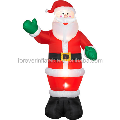 Hot Sale Inflatable Black Santa Claus Christmas Decorations Buy