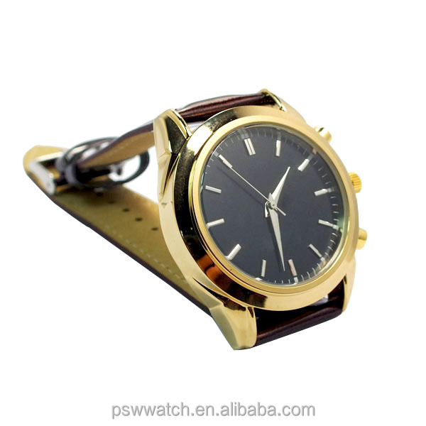 New arrival genuine leather wrist watch fashion quartz watch