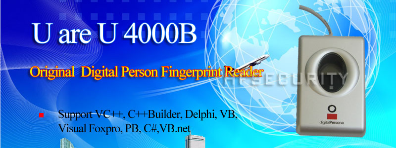 Great Price For Digital Persona Fingerprint Reader USB U.are.U 4000B