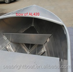 セリウムの証明書中国20154mすべての溶接アルミサイドコンソール付きボート仕入れ・メーカー・工場