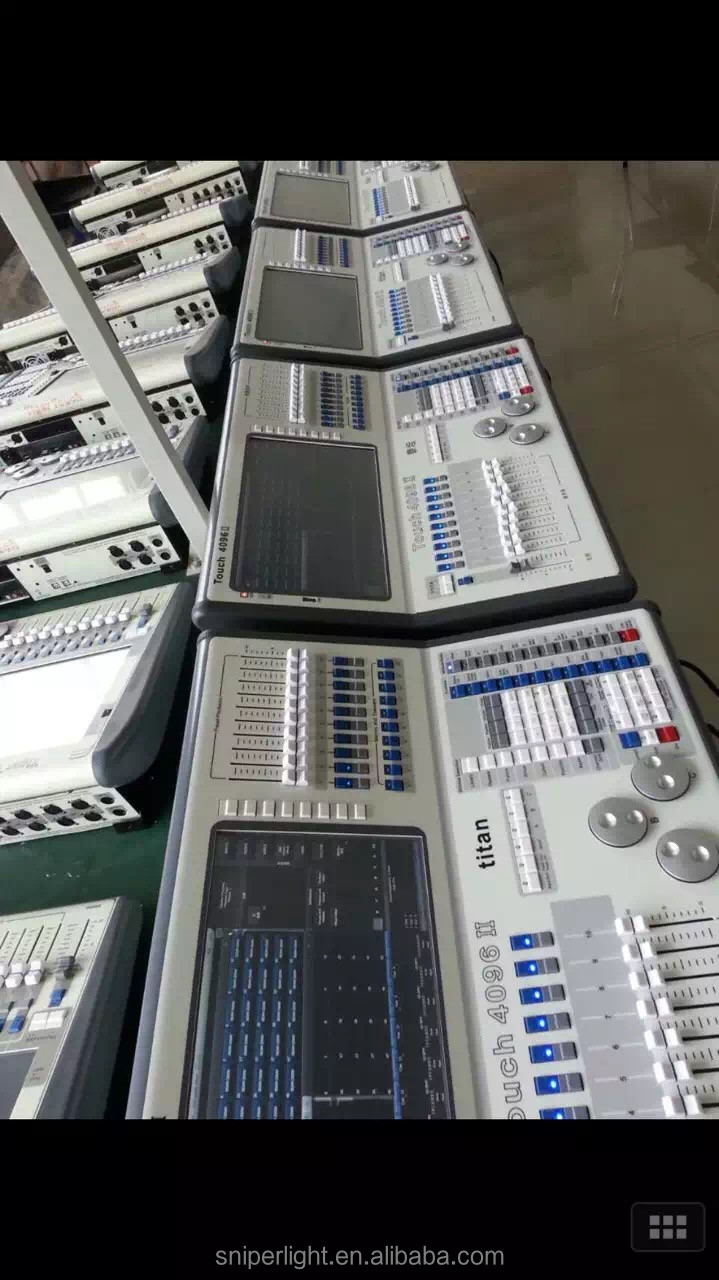 タイタン9.04096+avoliteタッチソフトウェア、 タイタン9.0バージョンdmxコントローラー、 4096タッチライティングコンソール仕入れ・メーカー・工場