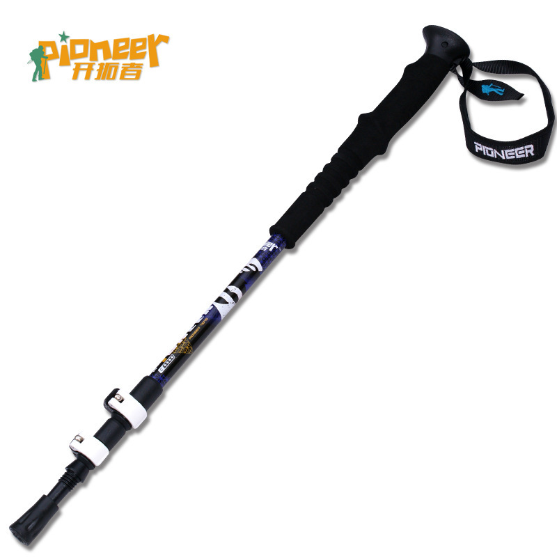 パイオニアパイオニア屋外でハイキングトレッキングポール杖stick7075スティックロック問屋・仕入れ・卸・卸売り