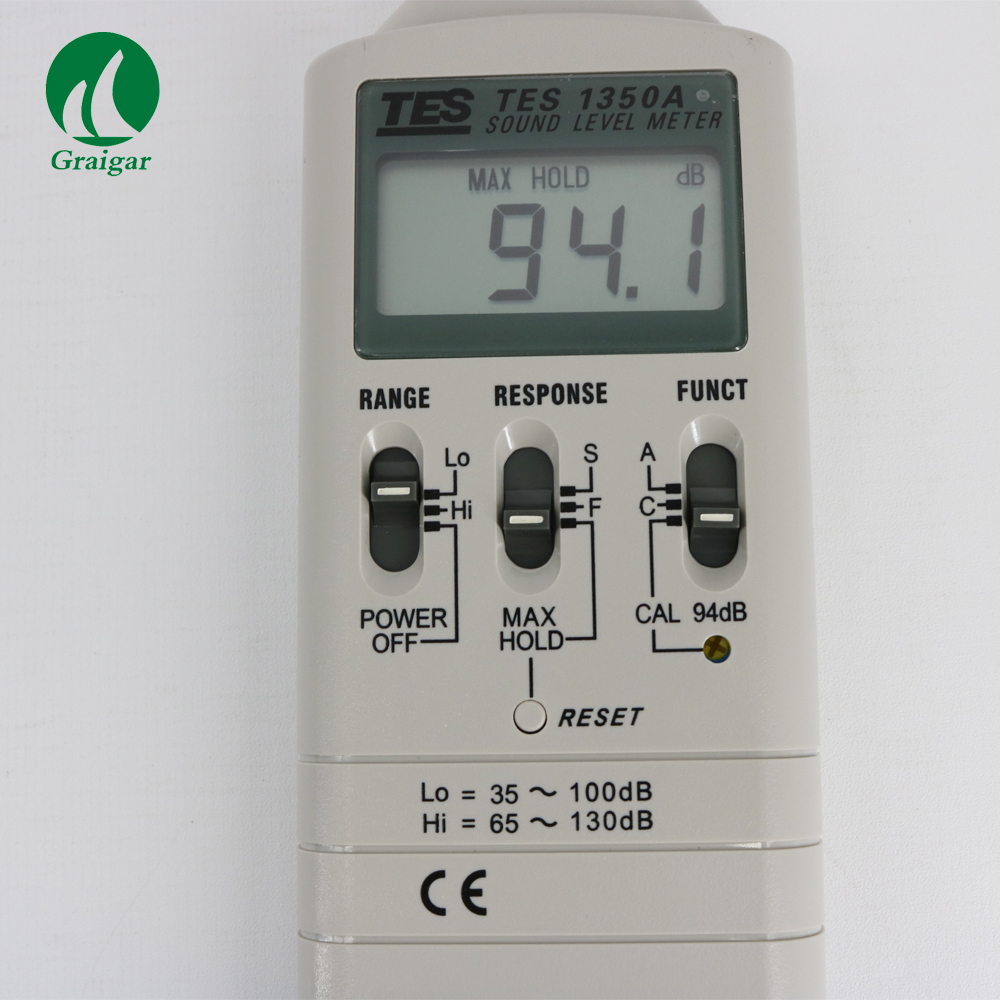 TES-1350A Sound Level Meter - Precision Noise Testing TES-1350A Sound Level Meter - Precision Noise Testing