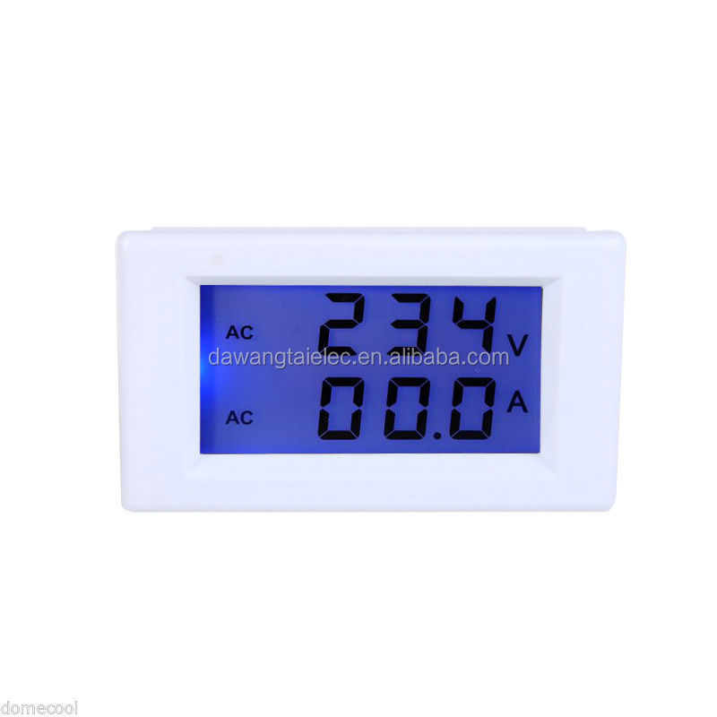 Ac80-300v0-50aデュアルディスプレイlcdデジタル電圧計電流計電流電圧テスター仕入れ・メーカー・工場