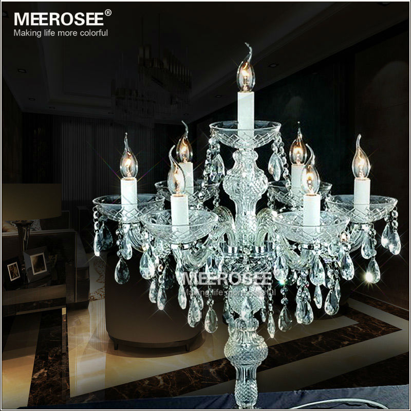 Wholesale Crystal Table Top Chandelier Candelabra Wedding Decoration