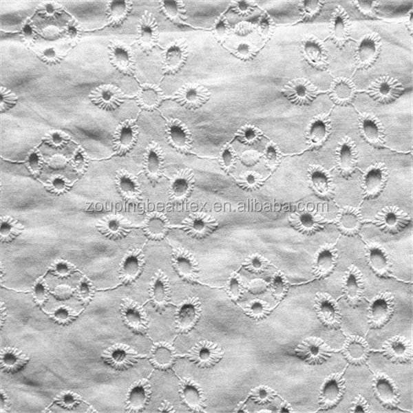 100 Cotton Swiss Voile Embroidery Lace Fabric With Holes Buy Cotton