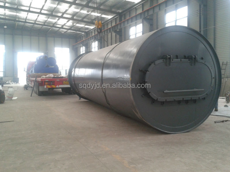 Waste Tyre To Oil Recycling Plant Top Quality Competitive Price 10Ton Capacity