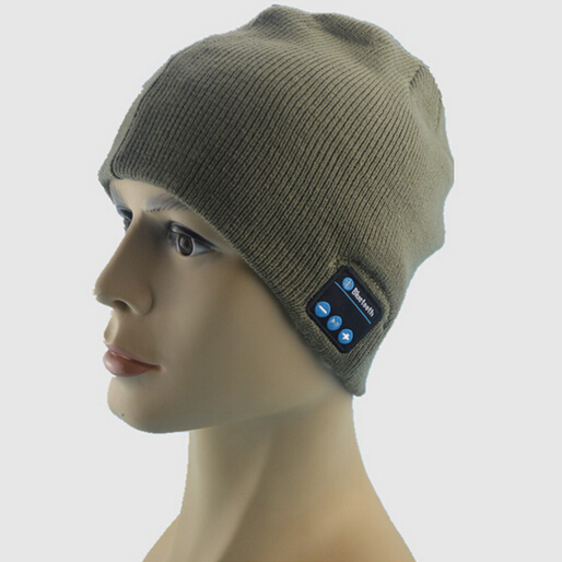 Fabric With  hat Hat Bluetooth fabric beanie Wholesale Headphone.jpg Beanie