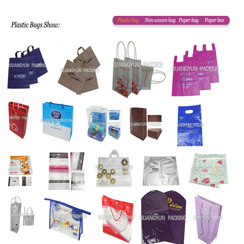 customized printed 100% biodegradable corn starch soft loop handle plastic bag