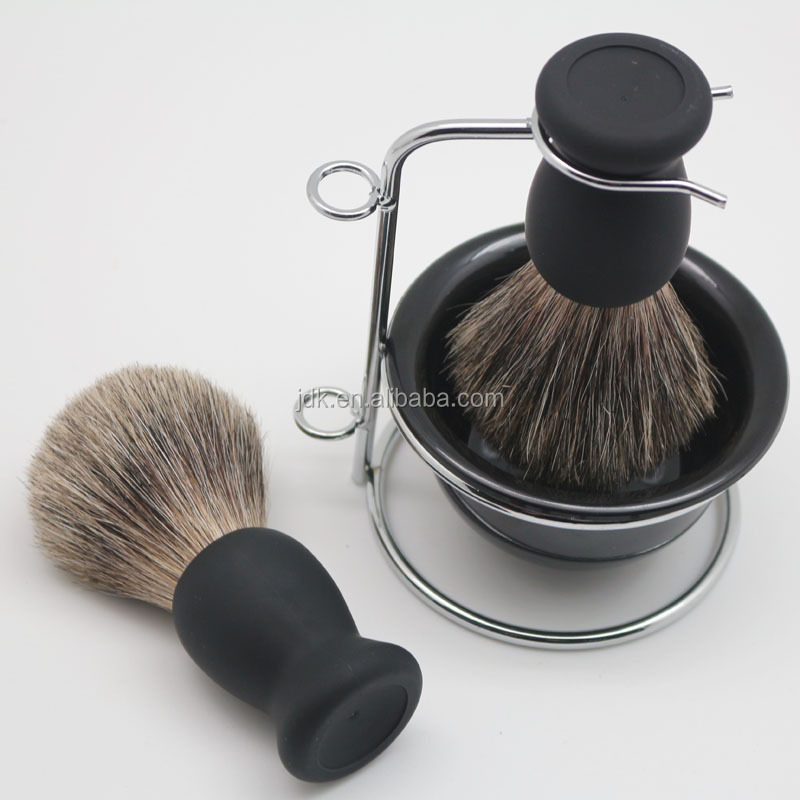 プロフェッショナルアナグマのシェービングブラシ/安いシェービングブラシキット/高qualty silvertipアナグマ毛シェービングキット 問屋・仕入れ・卸・卸売り