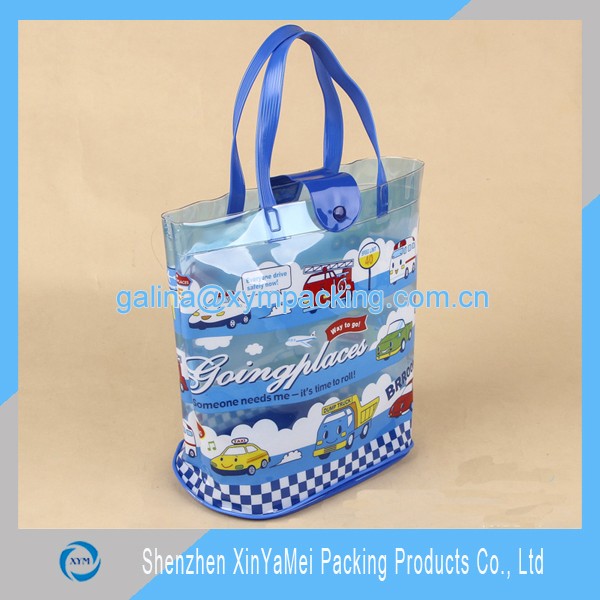 cotton coated pvc shopping bag